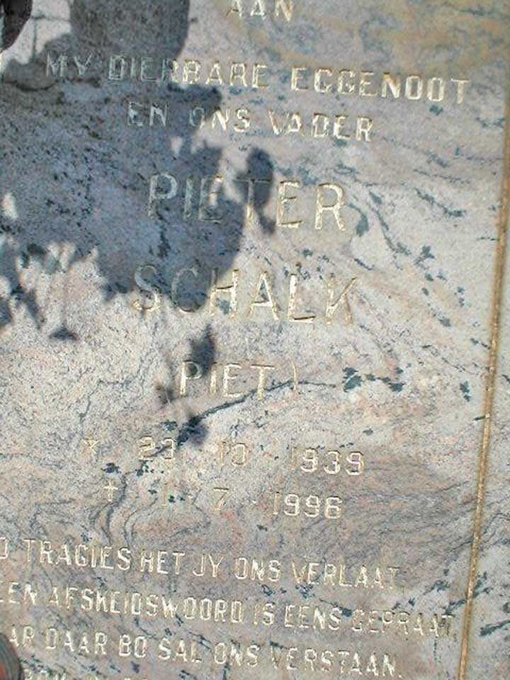 HEERDEN Pieter Schalk, van 1939-1996