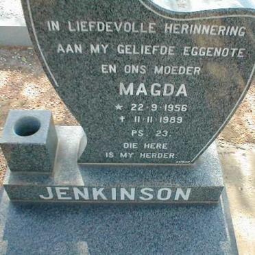 JENKINSON Magda 1956-1989