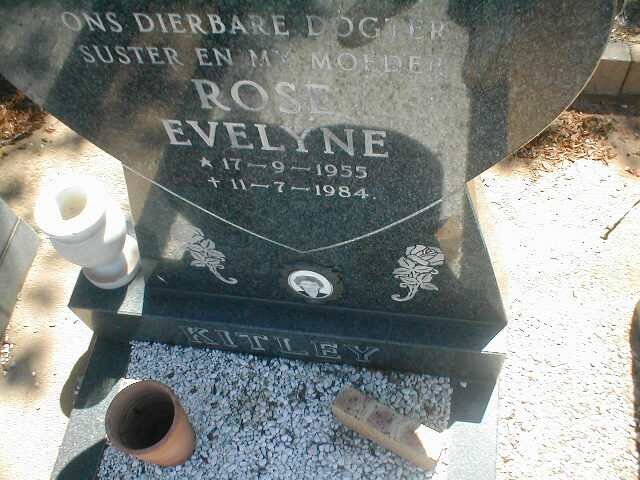 KITLEY Rose Evelyne 1955-1984
