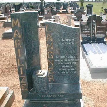 LANGNER Marilize 1976-1996