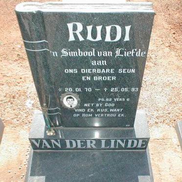 LINDE Rudi, van der 1970-1993
