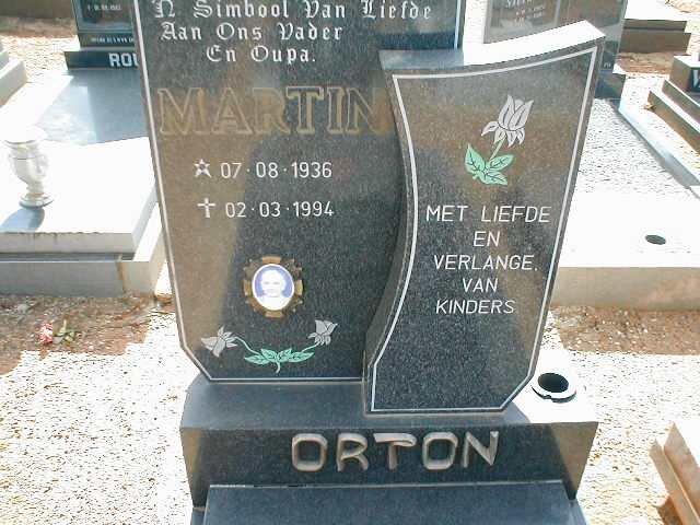 ORTON Martin 1936-1994