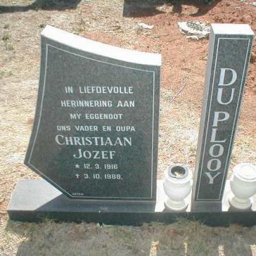 PLOOY Christiaan Jozef, du 1916 - 1988