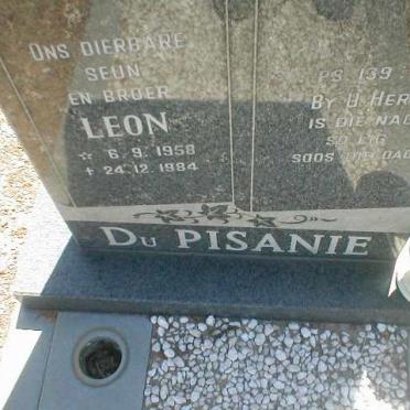 PISANE Leon, du 1958-1984