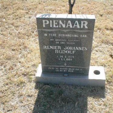 PIENAAR Renier Johannes Rudolf 1954-1989