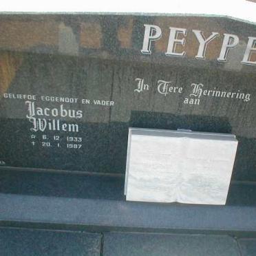 PEYPER Jacobus Willem 1933-1987