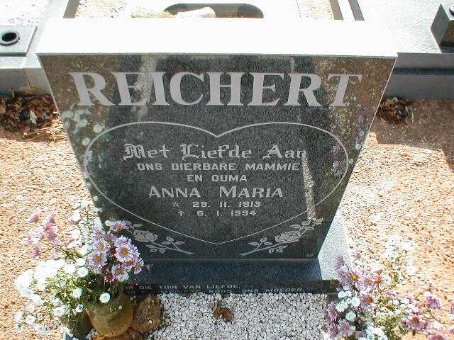 REICHERT Anna Maria 1913-1994