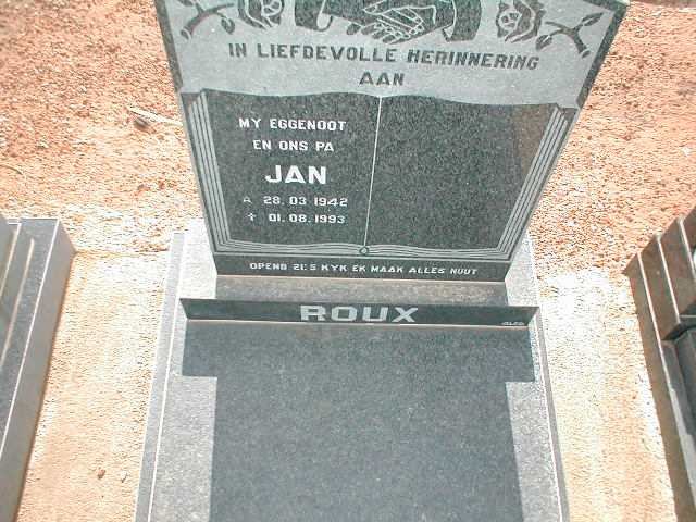 ROUX Jan 1942-1993