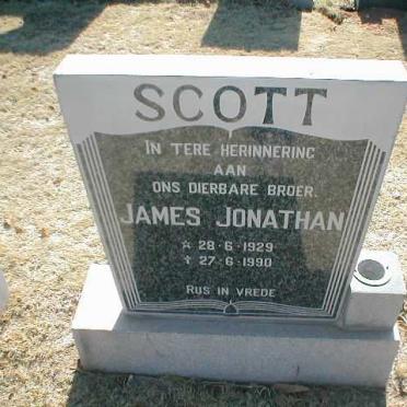 SCOTT James Jonathan 1929-1990