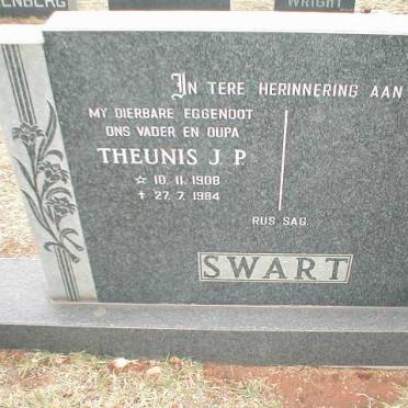 SWART Theunis J.P. 1908-1984