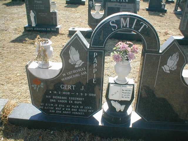 SMIT Gert J. 1930-1990