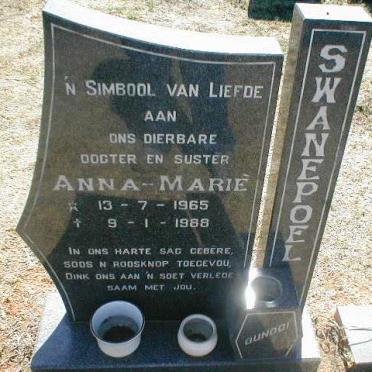 SWANEPOEL Anna-Marie 1965 - 1988