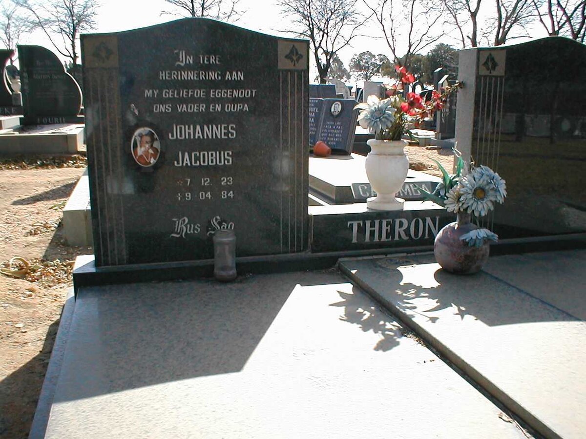 THERON Johannes Jacobus 1923-1984
