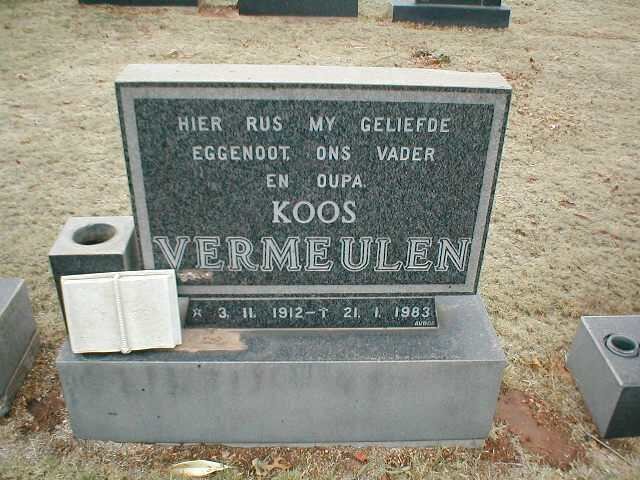 VERMEULEN Koos 1912-1983