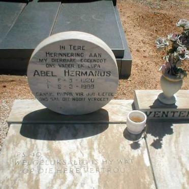 VENTER Abel Hermanus 1920-1988
