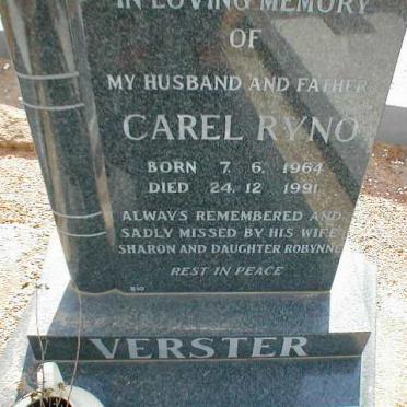 VERSTER Carel Ryno 1964-1991