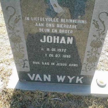 WYK Johan, van 1972-1990