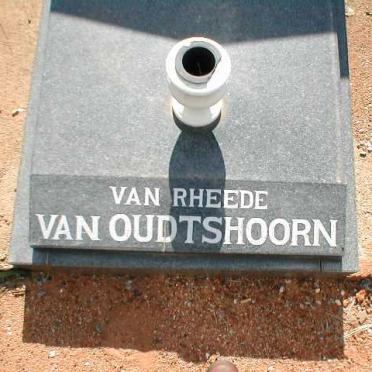 OUDTSHOORN, van Rheede van