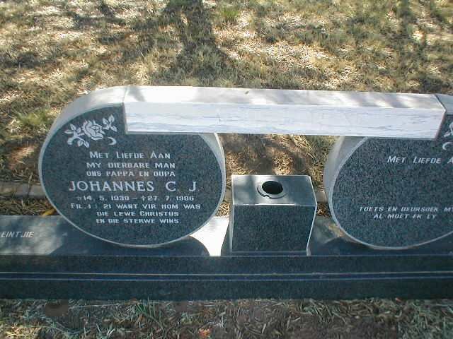? Johannes C.J. 1930-1986