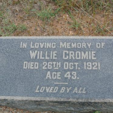 CROMIE Willie -1921