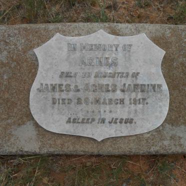 JARDINE Agnes -1917