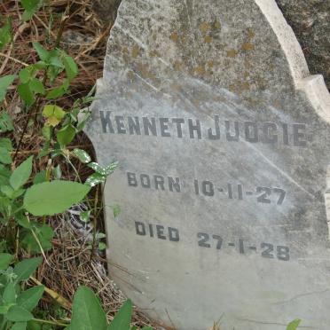 JUDGIE Kenneth 1927-1928