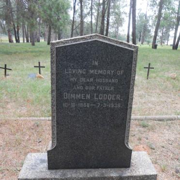 LODDER Dimmen 1868-1938