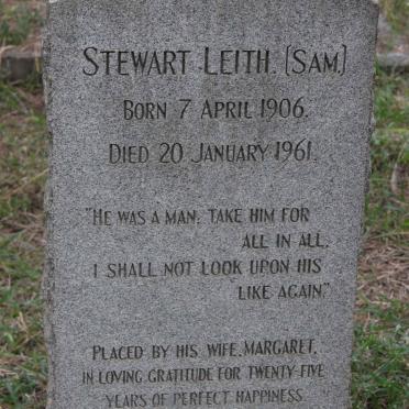 LEITH Stewart 1906-1961