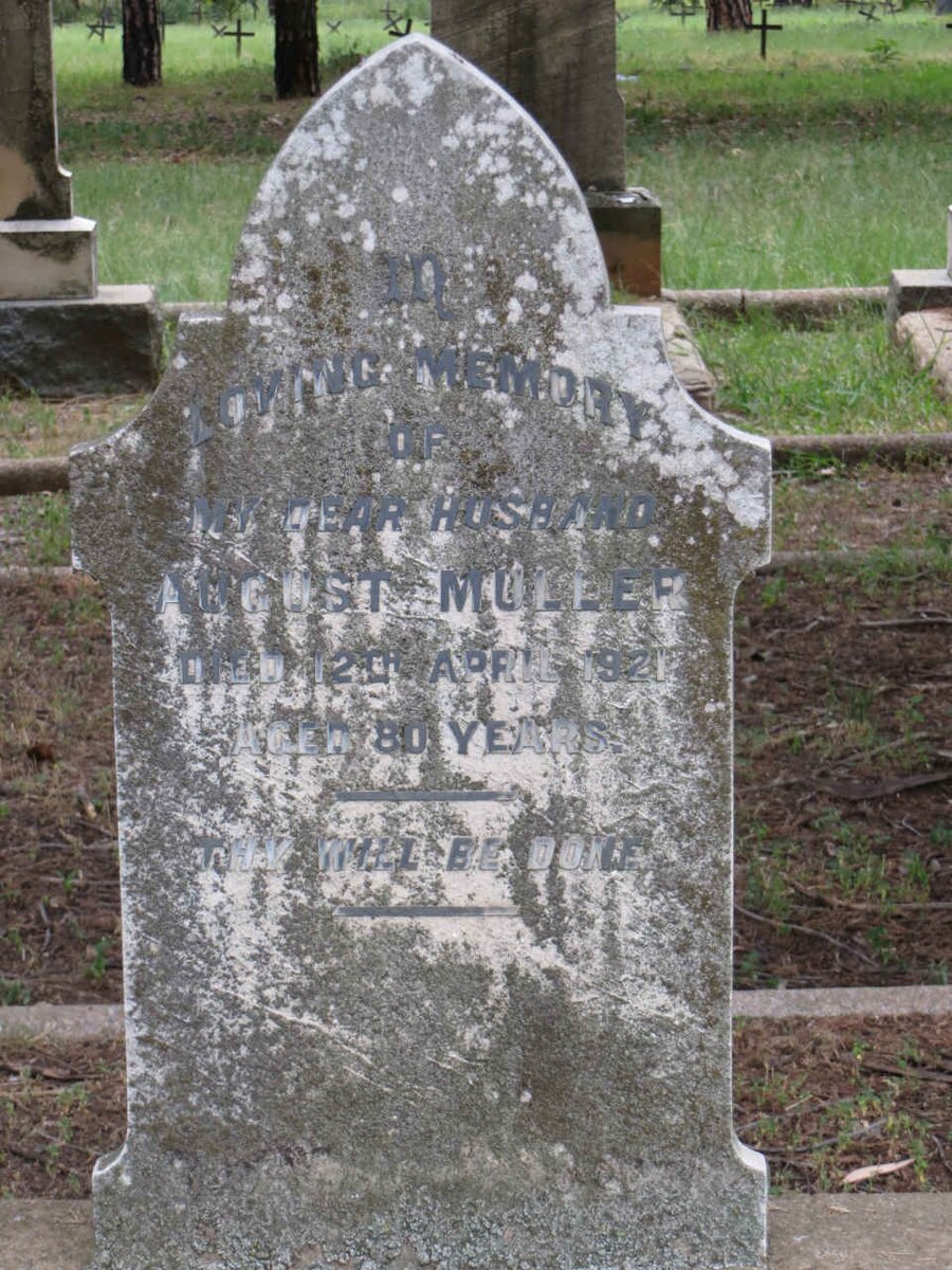 MULLER August -1921