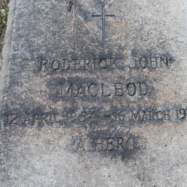 MACLEOD Roderick John 1954-1960