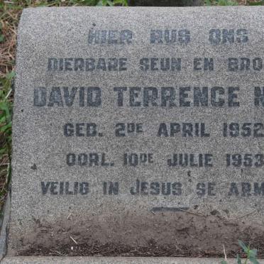 NEL David Terrence 1952-1953