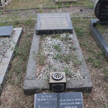 PRINSLOO James Johannes Jacobus 1915-1958 &amp; Engela 1923-2004