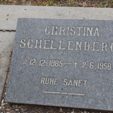 SCHELLENBERG Christina 1885-1958