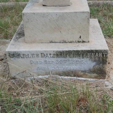 TENNANT Charles Dalrymple -1896