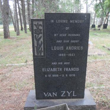 ZYL Louis Andries, van 1889-1957 &amp; Elizabeth Francis 1898-1978