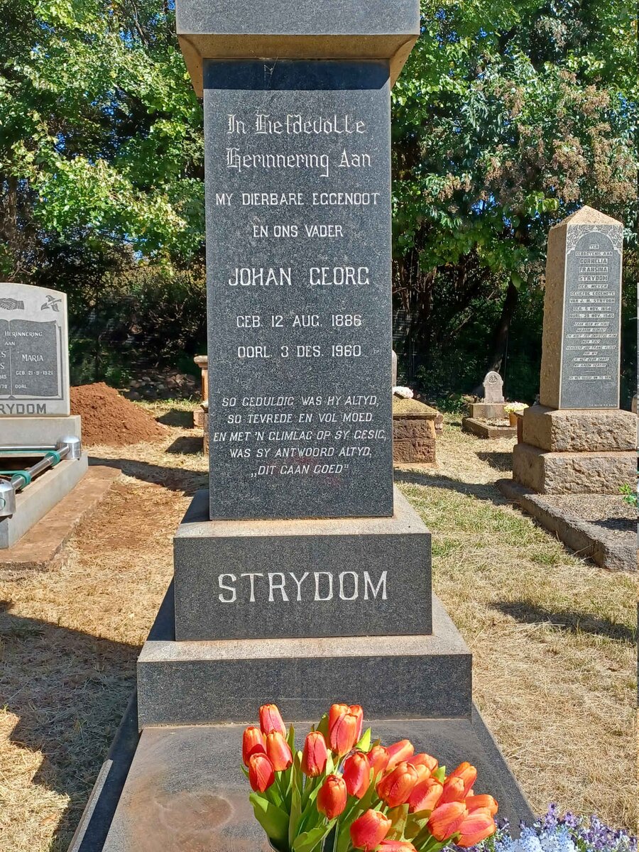 STRYDOM Johan Georg 1886-1960