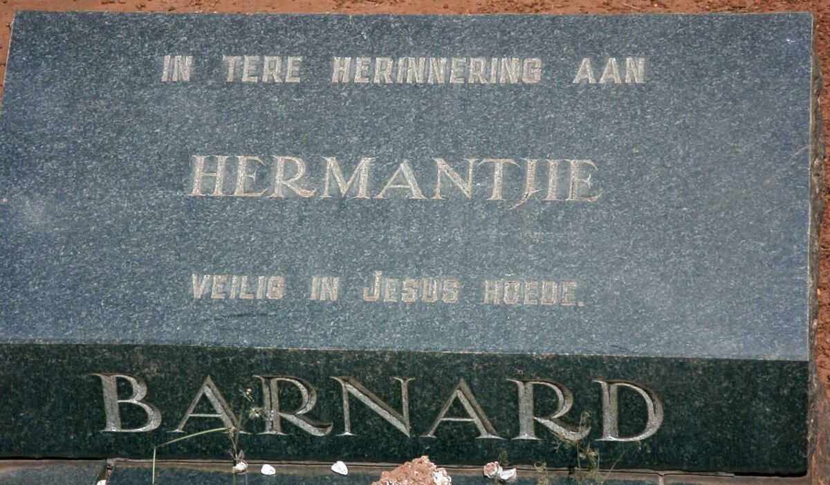 BARNARD Hermantjie