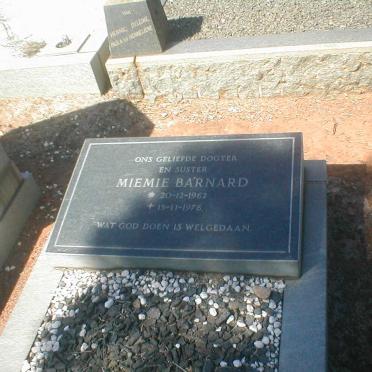 BARNARD Miemie 1962-1976