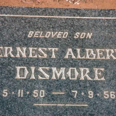 DISMORE Ernest Albert 1950-1956