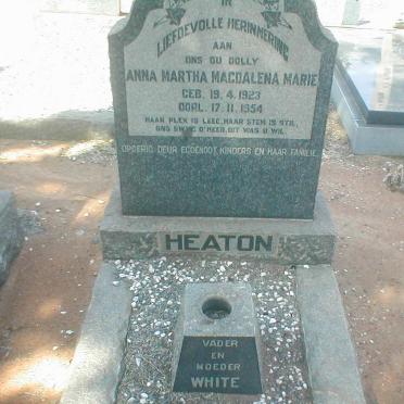 HEATON Anna Martha Magdalena Marie 1923-1954