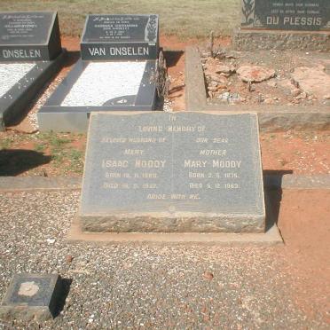 MOODY Isaac 1869-1957 &amp; Mary 1875-1963