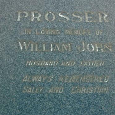 PROSSER William John