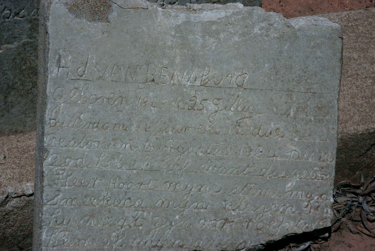 RENSBURG H.J., van 1845-1884