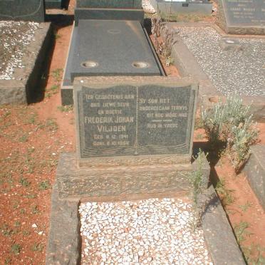 VILJOEN Frederik Johan 1941-1956