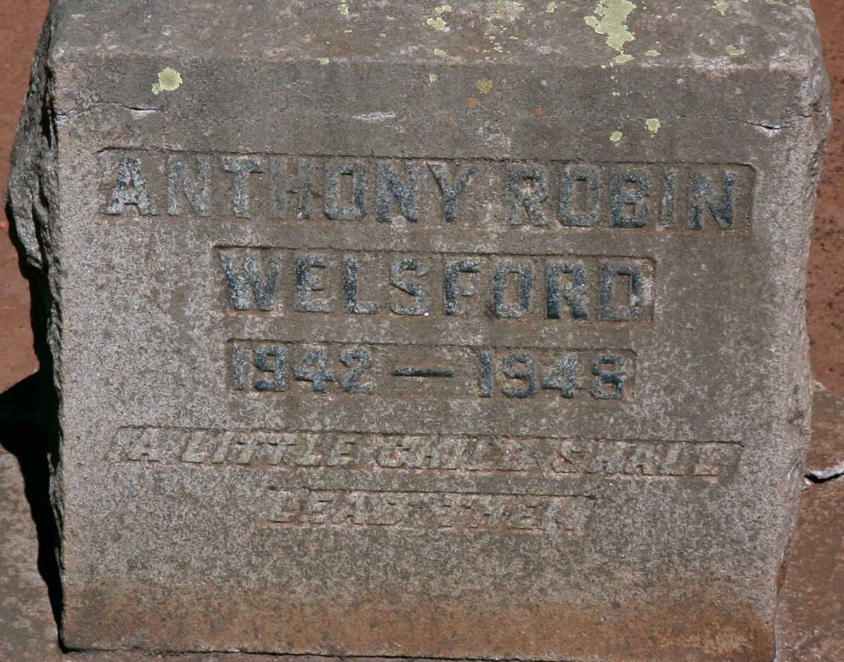 WELSFORD Anthony Robin 1942-1948