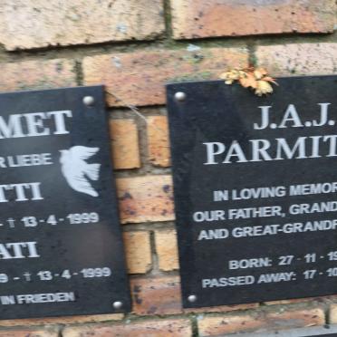 PARMITER J.A.J. 1921-1999