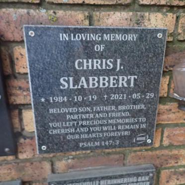 SLABBERT Chris J. 1984-2021