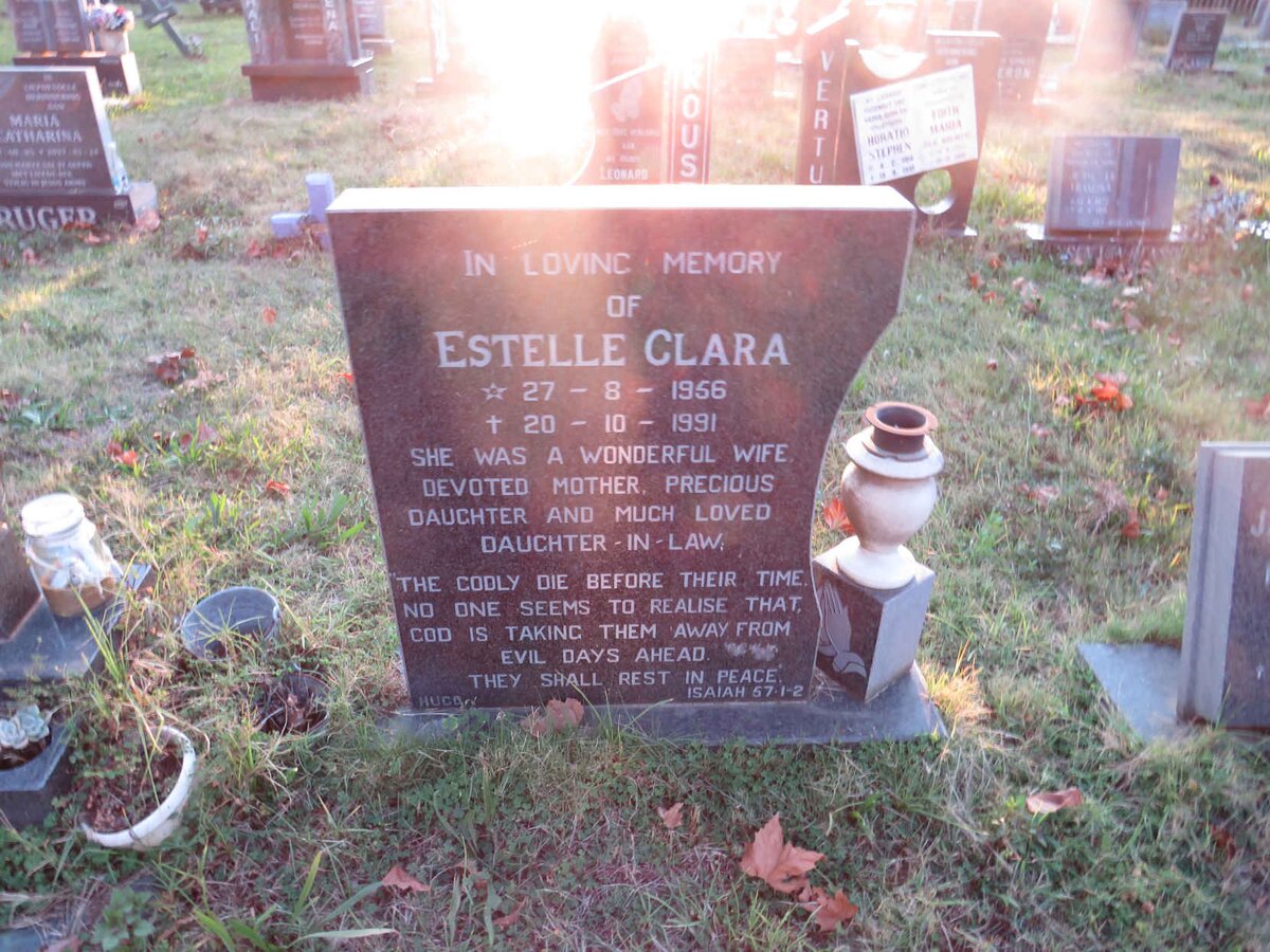 ? Estelle Clara 1956-1991