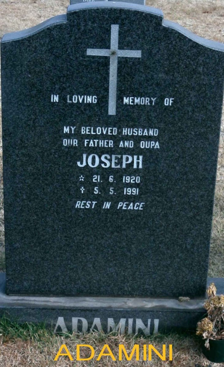 ADAMINI Joseph 1920-1991