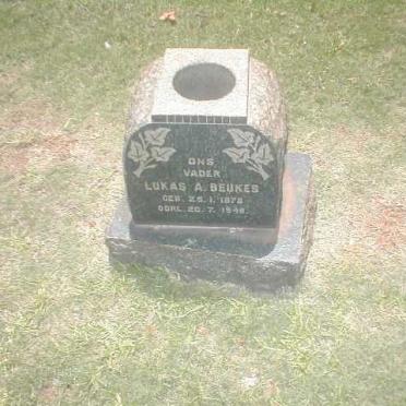 BEUKES Lucas A. 1878-1948